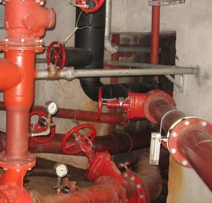 Bild: Produktionsstandort im Naturschutzgebiet - Firma Rigips setzt auf umweltfreundliche Wasseraufbereitung