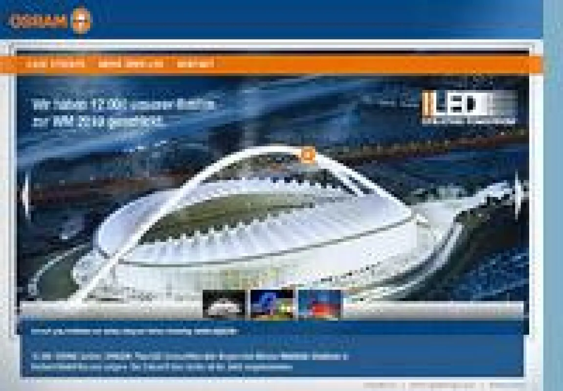 Kampagnen-Website zu LED-Lichtlösungen von OSRAM