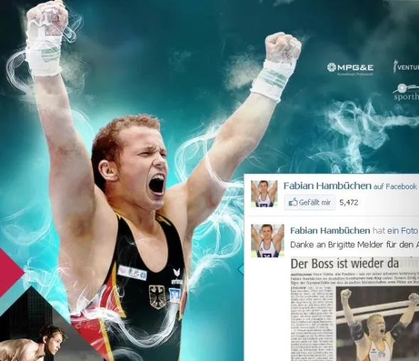 Bild: Kunstturner Hambüchen startet mit neuer Website