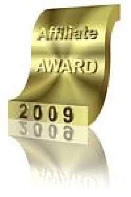 Bild: Affiliate-AWARD Auszeichnung 2009