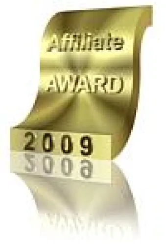 Affiliate-AWARD Auszeichnung 2009 Bild: Affiliate-AWARD Auszeichnung 2009