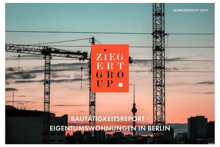 Bild: Neuer Ziegert Group Bautätigkeitsreport zum Eigentumswohnungsmarkt in Berlin veröffentlicht