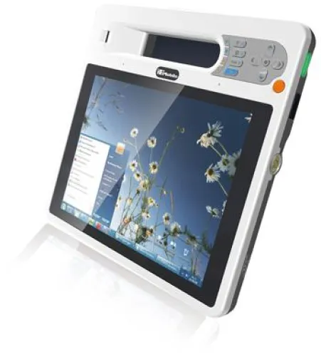 ICEFIRE – Kompakter Tablet PC für den mobilen, medizinischen Einsatz Bild: ICEFIRE – Kompakter Tablet PC für den mobilen, medizinischen Einsatz