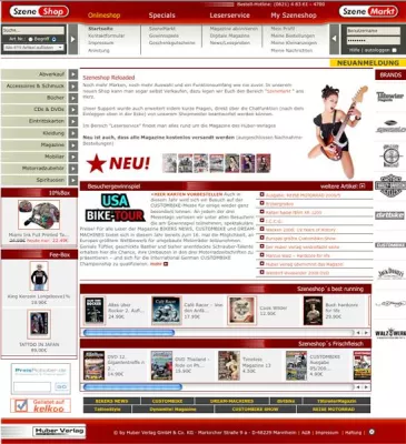Bild: szeneshop.com – Aussergewöhnliches für die Szene