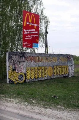 Bild: Richtigstellung/McDonald's in Tschernobyl