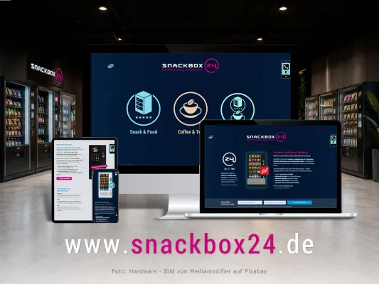 Bild: SNACKBOX 24 startet neue Premiumplattform für moderne Snack-, Kaffee- und Vendinglösungen