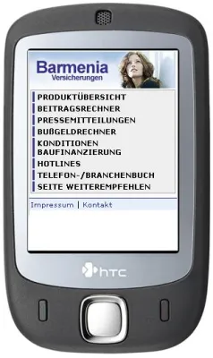Bild: Barmenia-Gruppe launcht mobiles Internetportal
