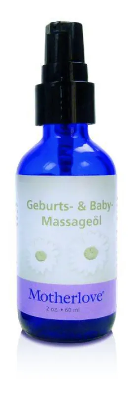 Geburts- & Baby-Massage-Öl von Motherlove