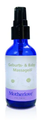 Bild: Damm-Massage vor der Geburt und Damm-Pflege nach der Geburt