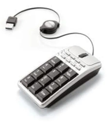 Bild: DICOTA Abacus Business - Maus und numerische Tastatur in Einem - Die Maus, auf die man zählen kann…