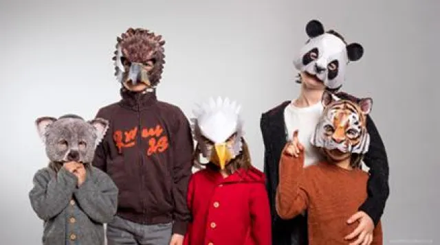 Panda, Koala, Tiger und Adler - die neuen Masken von Studio Hering sind da Bild: Panda, Koala, Tiger und Adler - die neuen Masken von Studio Hering sind da