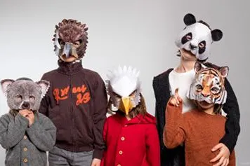 Panda, Koala, Tiger und Adler - die neuen Masken von Studio Hering sind da Bild: Panda, Koala, Tiger und Adler - die neuen Masken von Studio Hering sind da