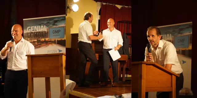 Pitzek GMP Consulting blickt mit Kunden, Partnern und Mitarbeiter auf den 10jährigen Erfolg des Unternehmens Bild: Pitzek GMP Consulting blickt mit Kunden, Partnern und Mitarbeiter auf den 10jährigen Erfolg des Unternehmens