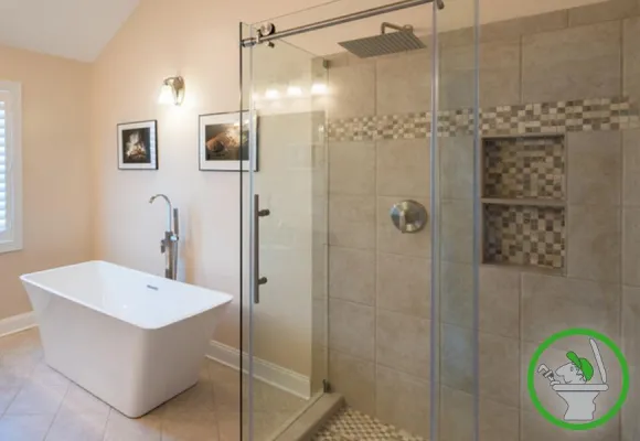 Duschen hinter Glas Bild: Duschen hinter Glas