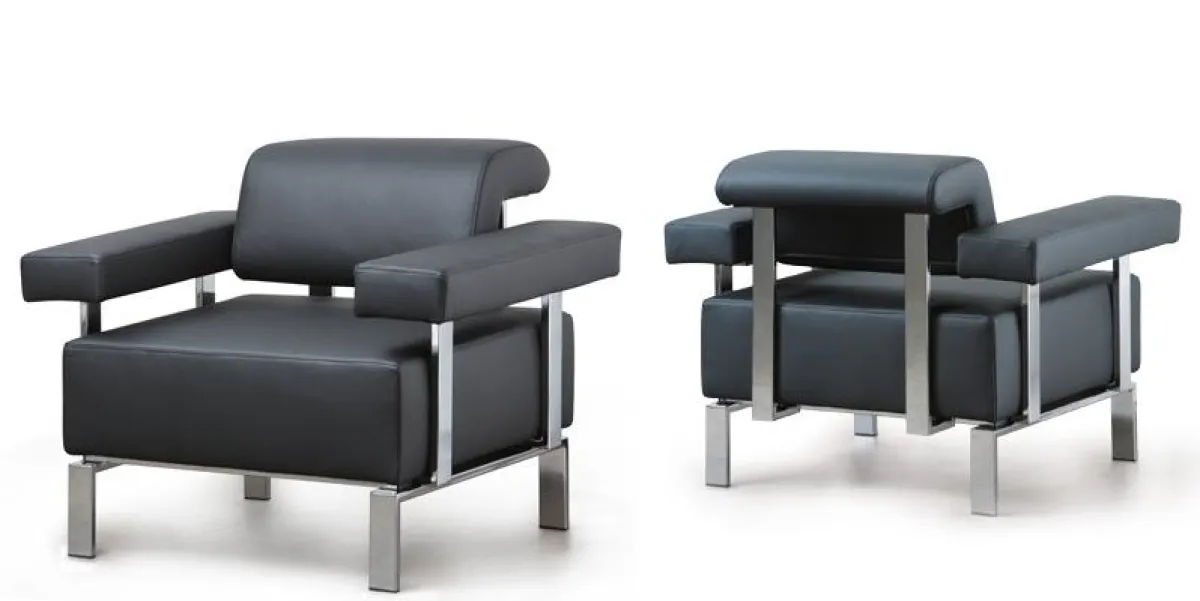 manto: Chefsessel oder Loungemöbel.