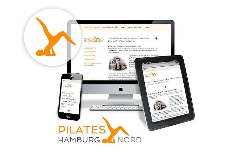 Bild: PILATES HAMBURG-NORD in Hamburg Sasel startet responsive Website
