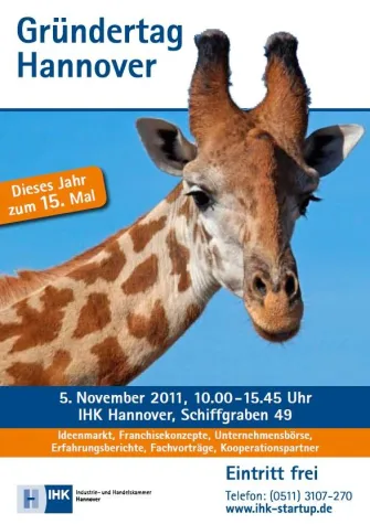 15. Gründertag Hannover am 5. November Bild: 15. Gründertag Hannover am 5. November