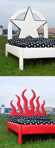 Rock`n Roll Betten aus Düsseldorf Bild: Rock`n Roll Betten aus Düsseldorf