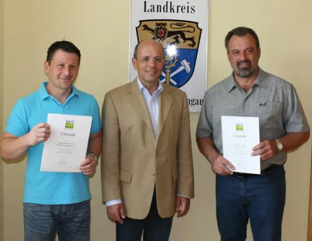 Bild: Umweltpakt Bayern - Teilnehmer ausgezeichnet