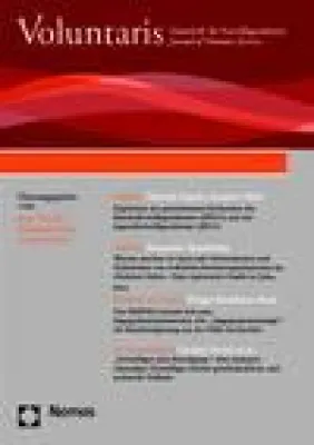 Nomos übernimmt „Voluntaris – Zeitschrift für Freiwilligendienste“ Bild: Nomos übernimmt „Voluntaris – Zeitschrift für Freiwilligendienste“