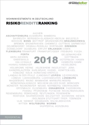Risiko-Rendite-Ranking 2018 der Dr. Lübke & Kelber GmbH Bild: Risiko-Rendite-Ranking 2018 der Dr. Lübke & Kelber GmbH