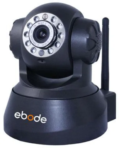 Bild: Vernetzte Indoor-IP-Kamera ebode IPV38WE sichert das Heim