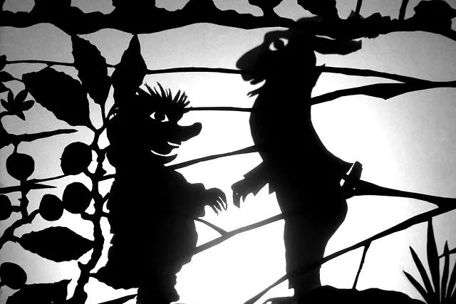 Hase und Igel - Schattentheater ANNAFABULI Bild: Hase und Igel - Schattentheater ANNAFABULI