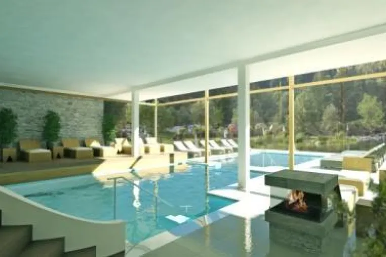 Bild: Das Hotel Forsthofgut in Leogang baut an- Highlight wird das neue Wald-SPA