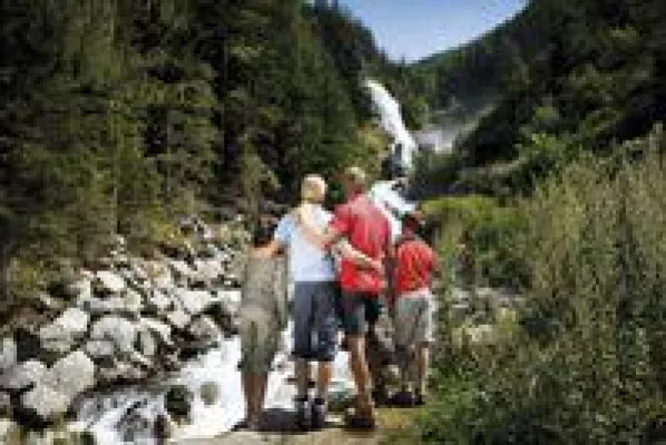 Erlebnis Wasserfall im Ötztal Bild: Erlebnis Wasserfall im Ötztal