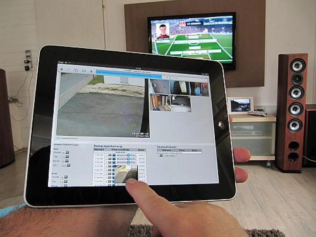 Das iPad als Videoüberwachungsmonitor
