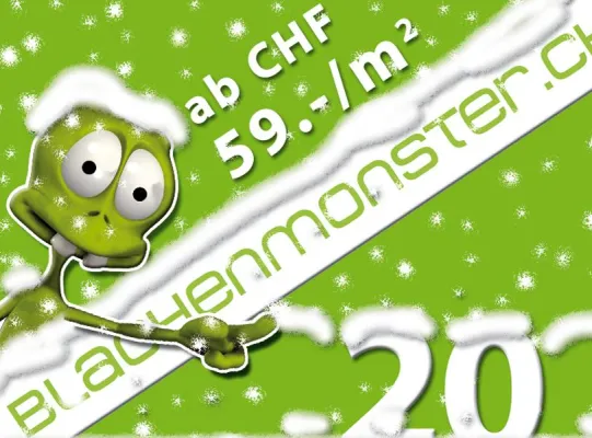 Bild: 20 Jahre Werbeblachen: in schweizer Qualität Banner drucken und Blachen drucken!