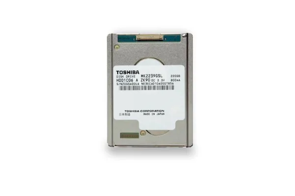 Bild: Toshiba präsentiert 1,8-Zoll (4,6-cm)-Festplatte mit 220 GB