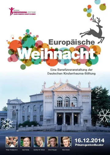 "Europäische Weihnacht": Tölzer Knabenchor, Elmar Wepper, Axel Hacke, Günther Maria Halmer und Maxi Arland Bild: "Europäische Weihnacht": Tölzer Knabenchor, Elmar Wepper, Axel Hacke, Günther Maria Halmer und Maxi Arland