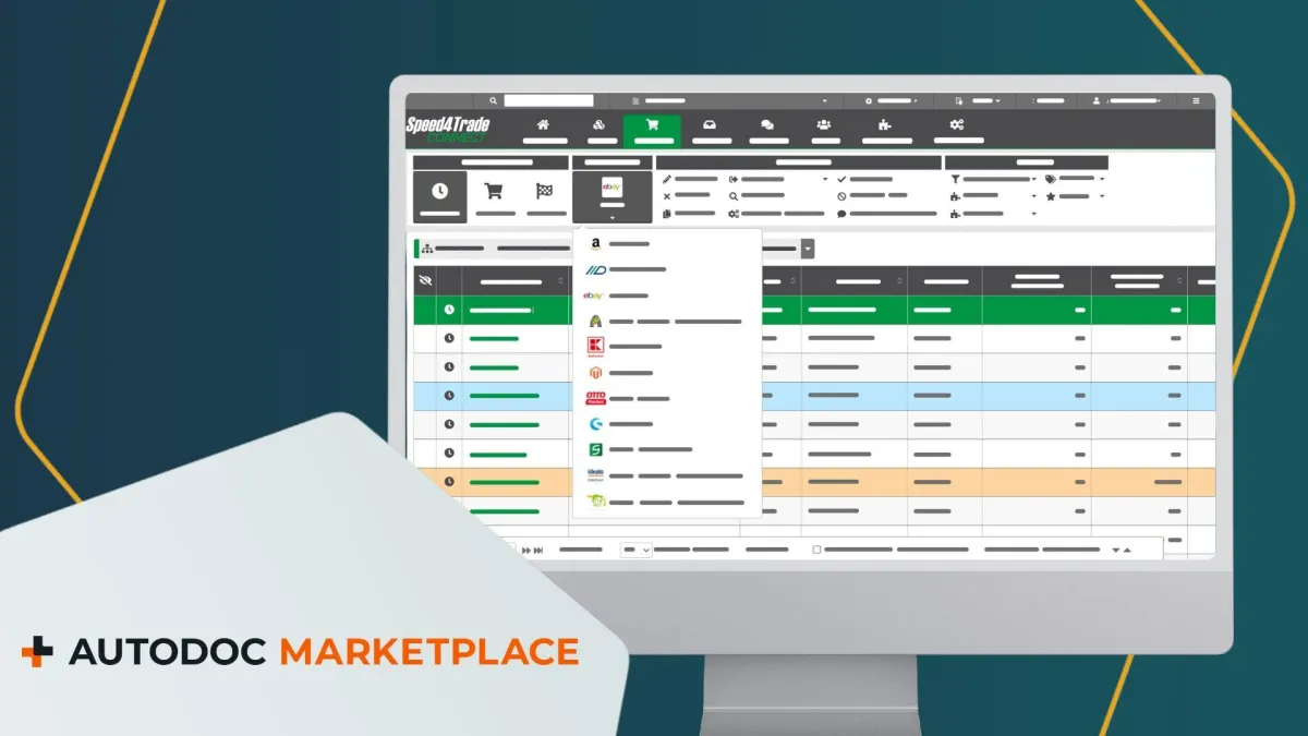 Speed4Trade stellt Schnittstelle zu Autodoc Marketplace innerhalb der Software „Connect“ bereit. (© Speed4Trade GmbH)