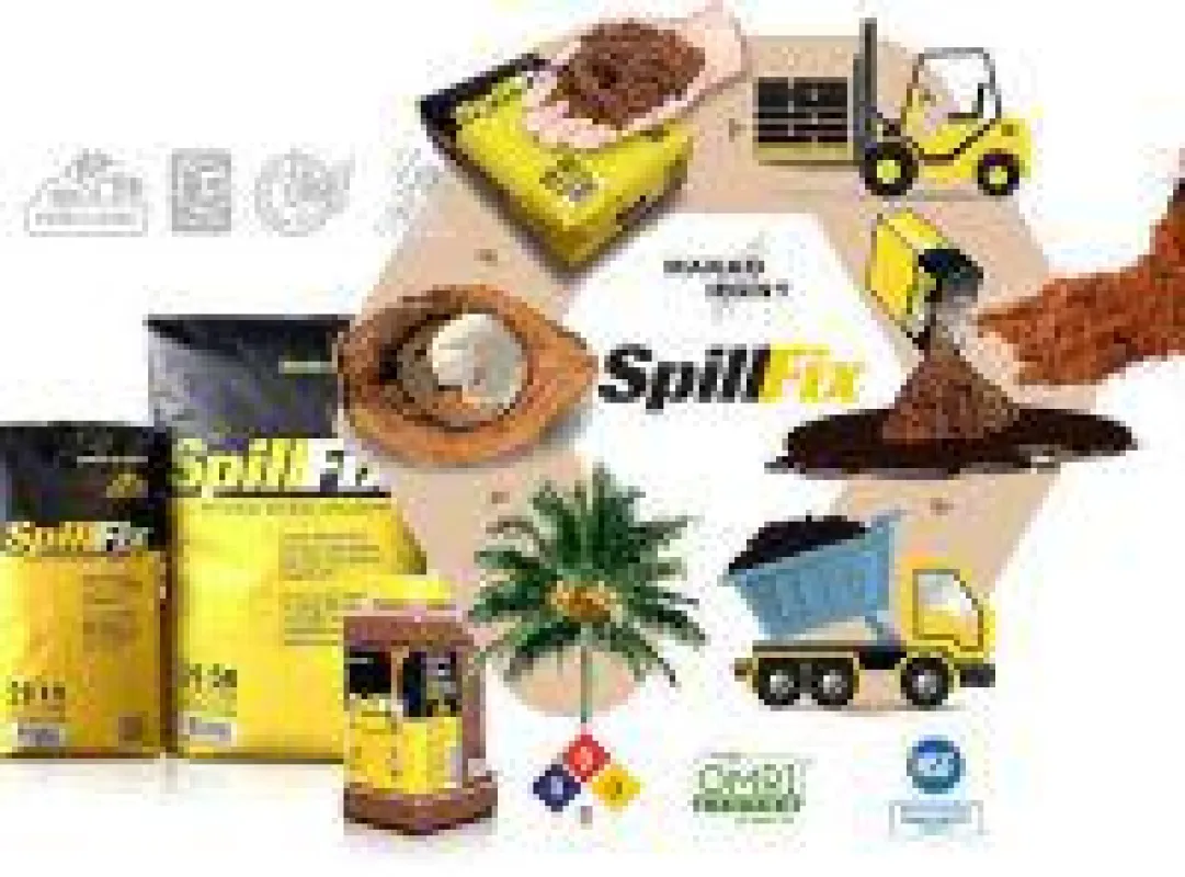 SpillFix - Hocheffizientes organisches Universal-Bindemittel
