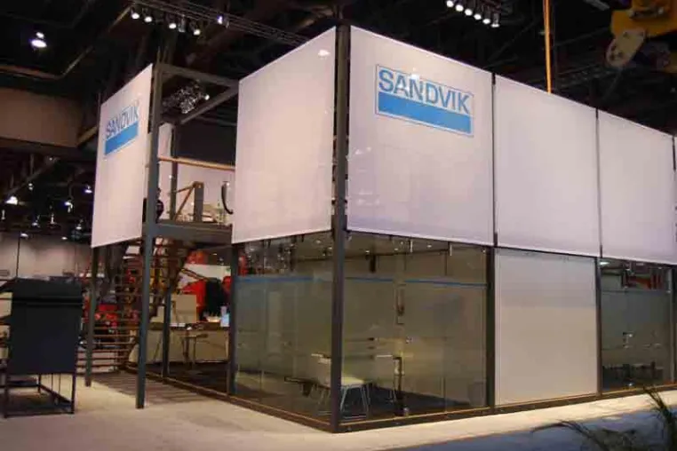 Bild: Ambrosius unterstützte Auftritt von Sandvik Mining and Construction in Las Vegas