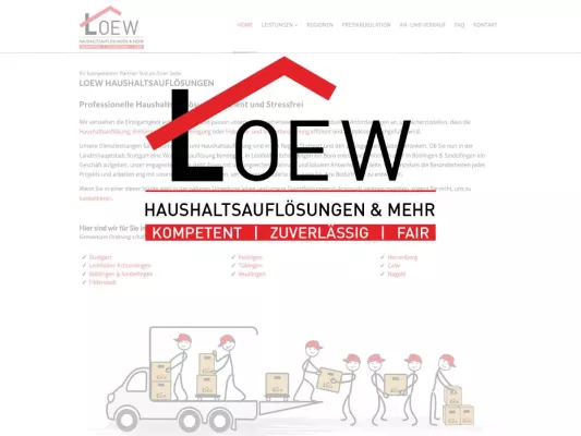 Bild: LOEW-Haushaltsauflösungen: Ihr Partner für professionelle Entrümpelungen in der Nähe von Böblingen
