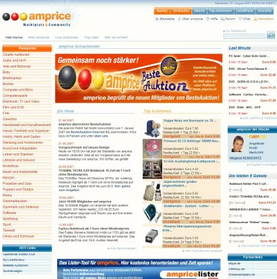 amprice GmbH übernimmt BesteAuktion Internet KG Bild: amprice GmbH übernimmt BesteAuktion Internet KG