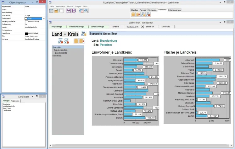 Neue Beta-Version des Webeditors „Web Fever“ Bild: Neue Beta-Version des Webeditors „Web Fever“