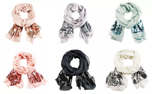 Das perfekte last minute Geschenk - der Paillettenschal Bild: Das perfekte last minute Geschenk - der Paillettenschal