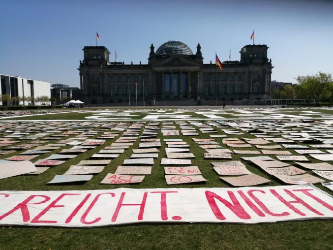 Bild: Parents for Future Germany fordert ökologischen und klimagerechten Wiederaufbau