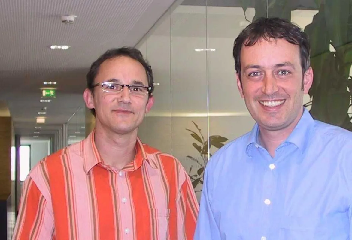 Dieter Weiskopf (links) verstärkt das Verkaufsteam von VRZ Informatik, im Bild mit VRZ Geschäftsführer Gregor Hilbrand.   (Copyright: VRZ Informatik)