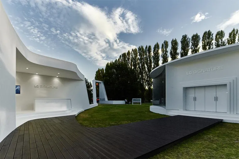 Expotechnik beeindruckt auf der IFA mit vier Markeninszenierungen Bild: Expotechnik beeindruckt auf der IFA mit vier Markeninszenierungen