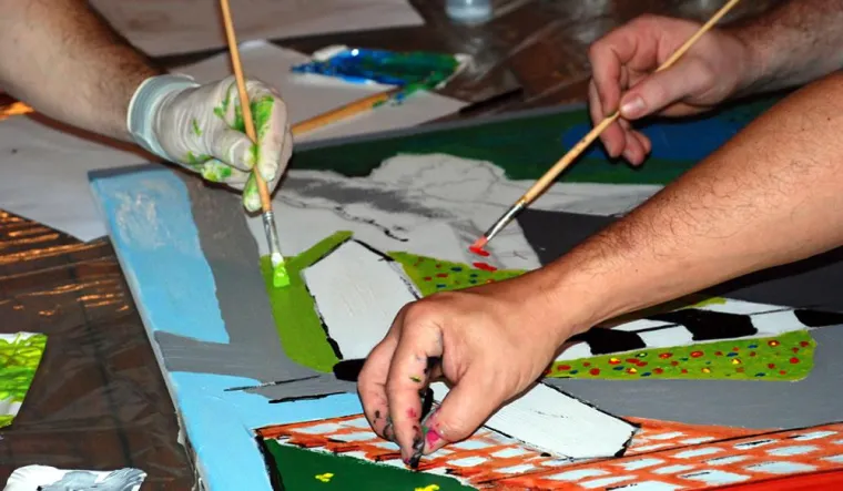 Bild: FIRMEN MALEN mit Huesker in Gescher