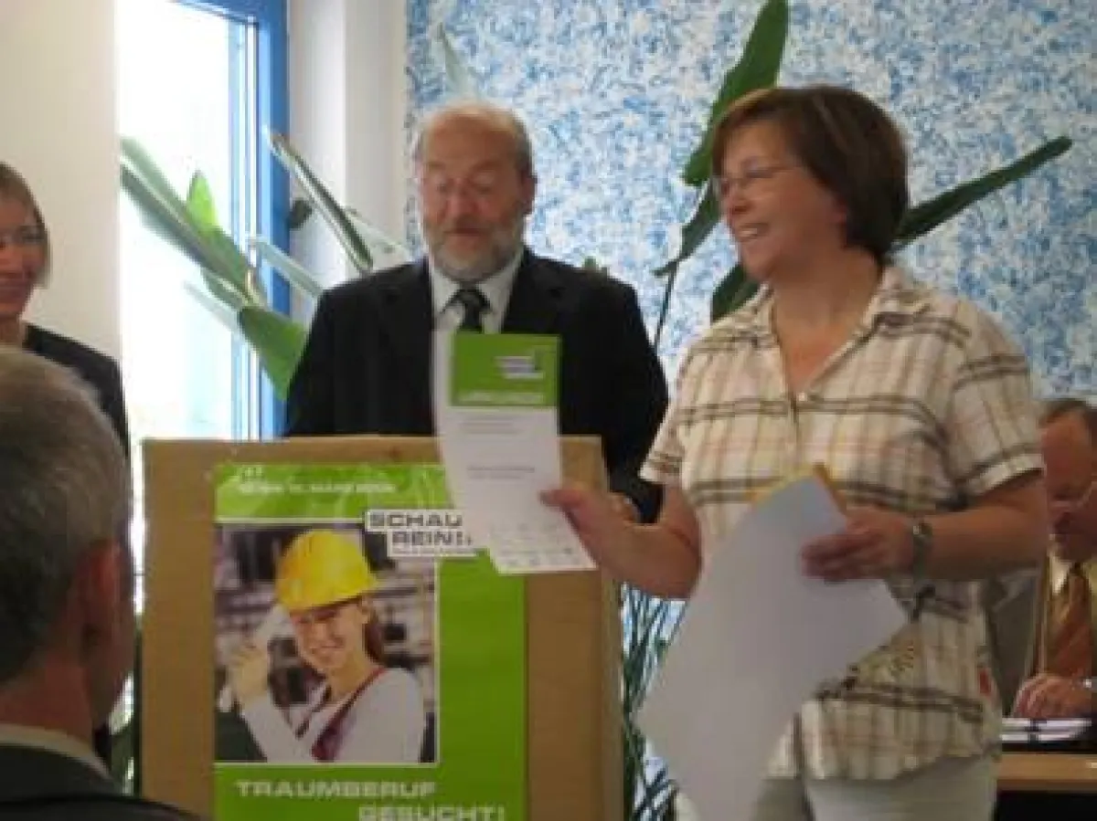 Bei der Preisverleihung vergangenen Montag (26.5.) wurden die aktivsten Schulen und Unternehmen in Chemnitz ausgezeichnet