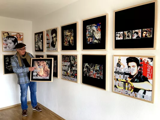 Bild: TALKIN‘ ‘BOUT MY GENERATION - Ausstellung des Künstlers Theo Hues in der Galerie 22 in Bad Nauheim