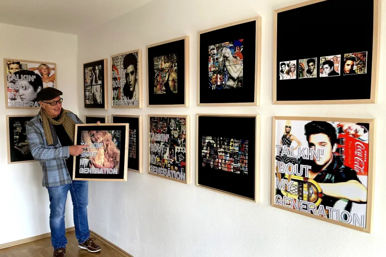 Bild: TALKIN‘ ‘BOUT MY GENERATION - Ausstellung des Künstlers Theo Hues in der Galerie 22 in Bad Nauheim