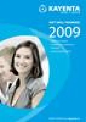 Bild: KAYENTA Trainingsprogramm 2009 für Soft-Skills und Management veröffentlicht