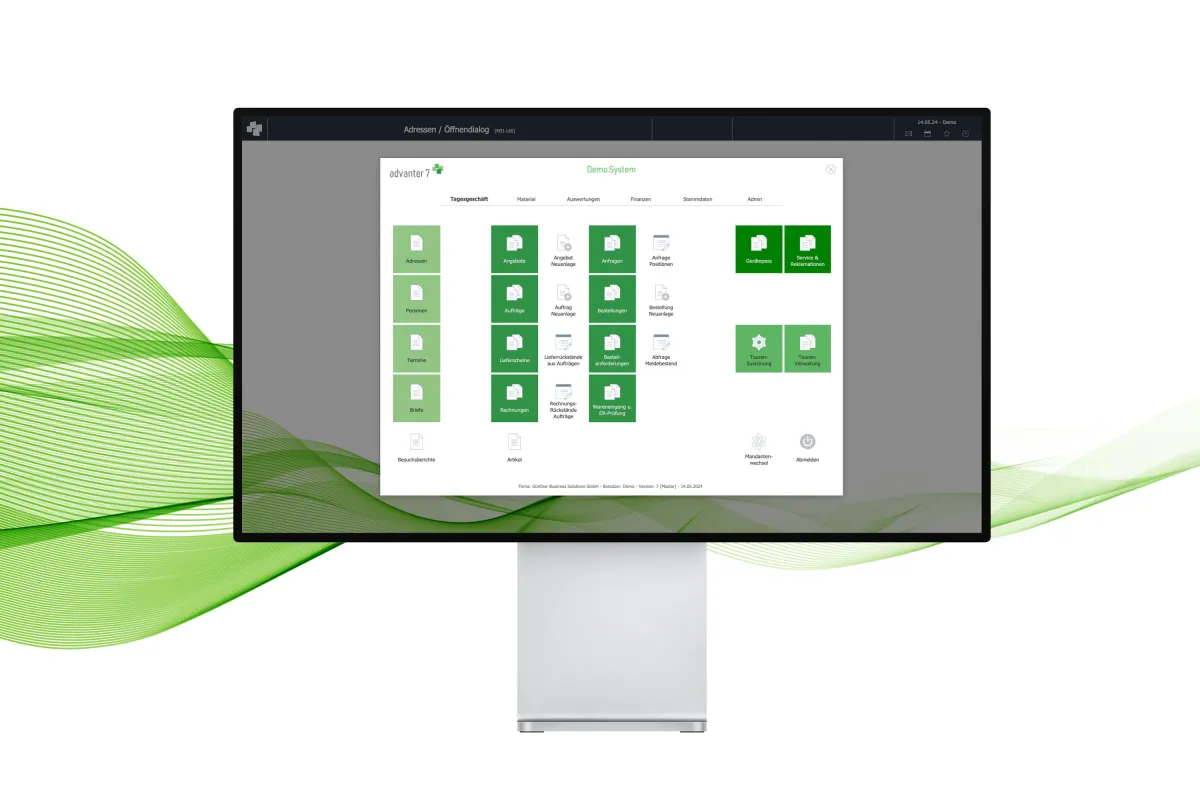 ERP-Software advanter 7