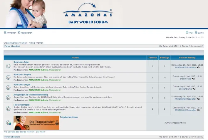 Bild: AMAZONAS BABY WORLD Forum